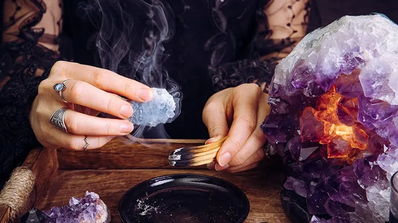 Cleansing your Crystals..