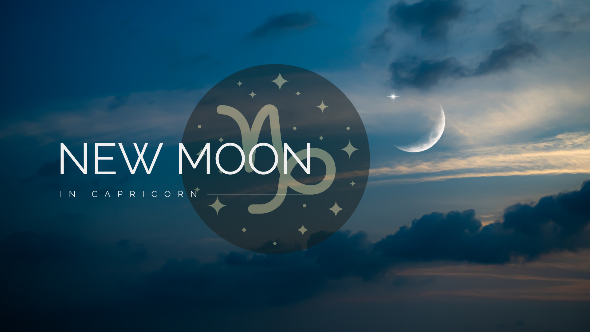 January New Moon in Capricorn – 19th January 2026