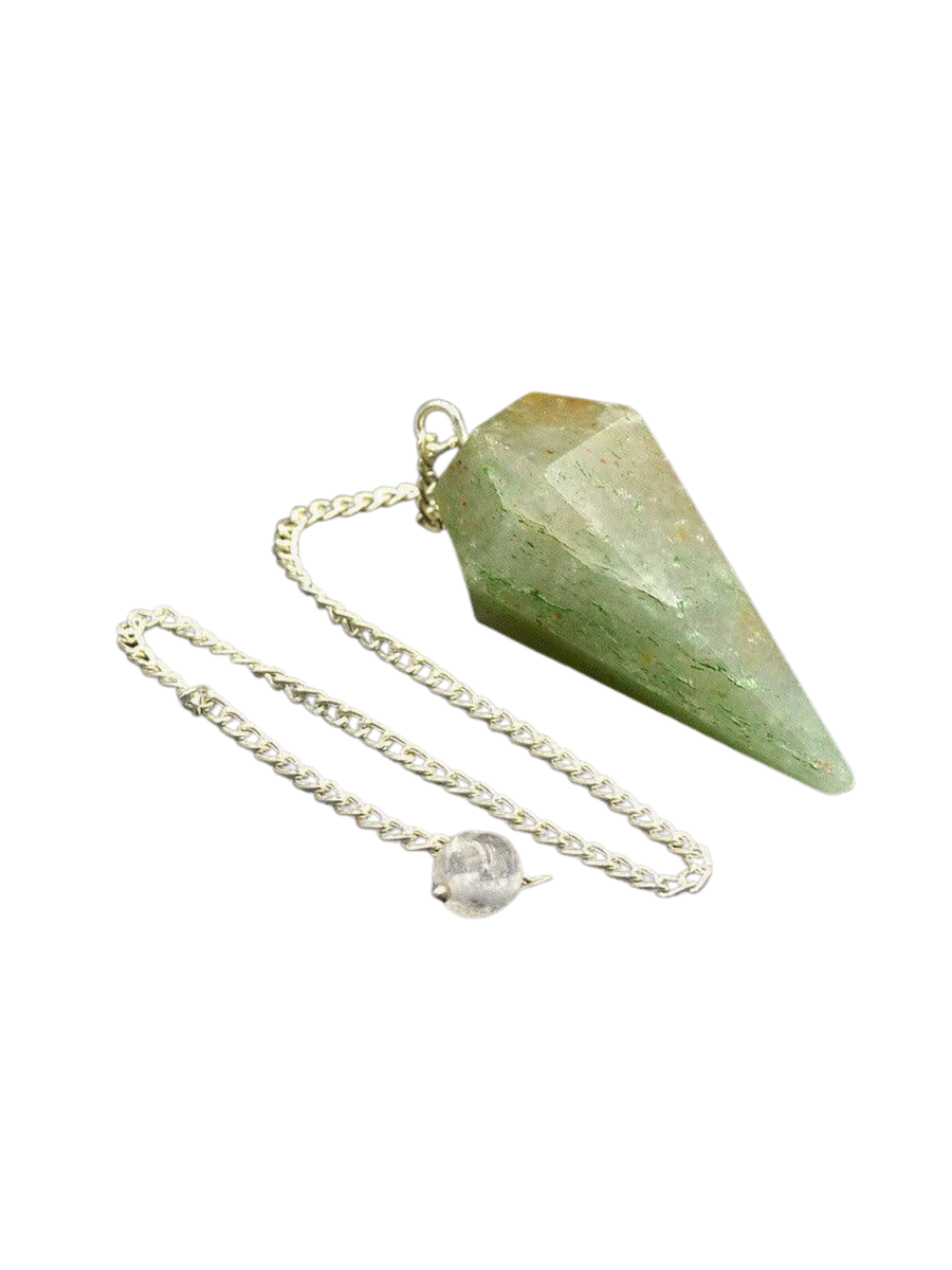 Green Adventurine Pendulum – Moon Goddess Co